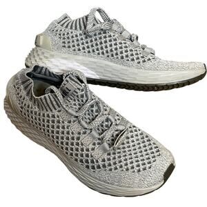 Nobull Gray Lace Up Tennis Shoes Athletic Workout Running Size 6.5